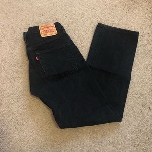 Levis 501 classic straight cut button fly sz 32